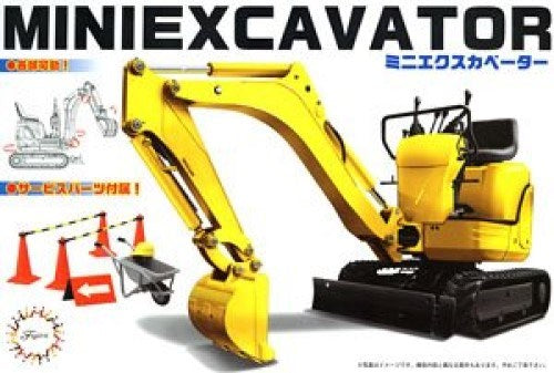 xFujimi 116068 1/32 Mini Excavator w/wheelbar (8255519850733)