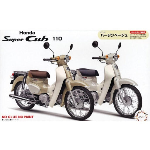 Fujimi 141985 1/12 Honda Super Cub 110 (Virgin Beige) - Snap Kit (8120420532461)