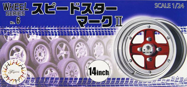 Fujimi 193472 1/24 W&T set: 14" SSR MkII (9075204817133)