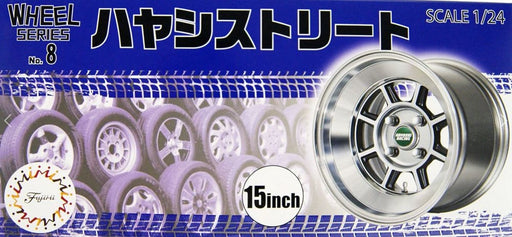 Fujimi 193496 1/24 W&T set: 15" Hayashi Stre (9075204882669)