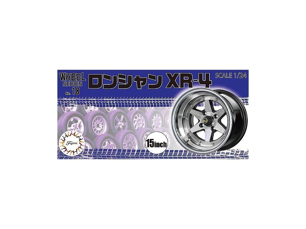 Fujimi 1/24 Wheels & Tyres Set 15in Longchamp XR - 19359