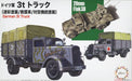 Fujimi 723211 1/72 German: 3 ton Truck (7637932540141)