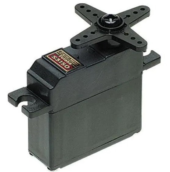 Futaba 2435 MOTOR W/PINION FOR S130-5101