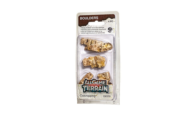 Woodland Scenics G6559 Outcropping Boulders All Game Terrain (8932310647021)