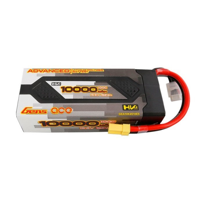 Gens Ace Advanced Series GA10000-4S100-HV-A 10000mAh 15.2V 4S2P 100C Hardcase HV LiPo w/EC5 Plug