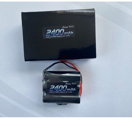 Gens Ace GA2400-5SAA-H Gens Ace 6V 2400mah NiMh Hump RX Pack w/JR Plug - Hobby City NZ