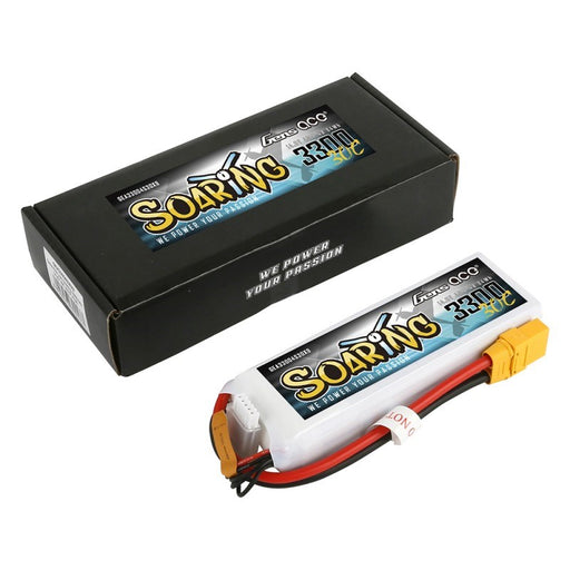 Gens Ace GA3300-4S30-S-EC5 Gens Ace 3300mAh 4S 14.8v 30C 137x43x26mm 328g EC5 Plug XH Balance Soaring Series - Hobby City NZ