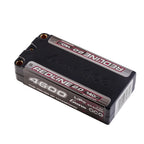 Gens Ace Redline 2.0 4600mAh 2S 140C 7.4V HardCase 64# LiPo Battery with 5.0mm Bullet - GA4600-2S140-S-RL2.0
