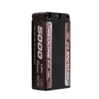 Gens Ace Redline 2.0 5000mAh 2S 140C 7.4V HardCase 63# Shorty Lipo Battery with 5.0mm Bullet Connector - GA5000-2S140-S-RL2.0