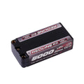 Gens Ace Redline 2.0 5000mAh 2S 140C 7.4V HardCase 63# Shorty Lipo Battery with 5.0mm Bullet Connector - GA5000-2S140-S-RL2.0