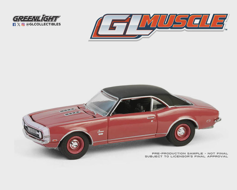 Greenlight GL-13360-A 1/64 1968 Chevrolet Camaro SS 396 (9201985552621)