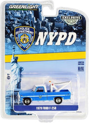 GreenLight 30224 1/64 1979 Ford F-250 w/Tow Hook - NYPD (8868017766637)