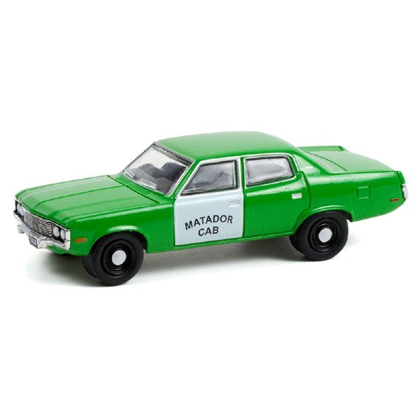 GreenLight 30246 1/64 1973 AMC Matador - Matador Cab "Fare-Master" (7974345769197)