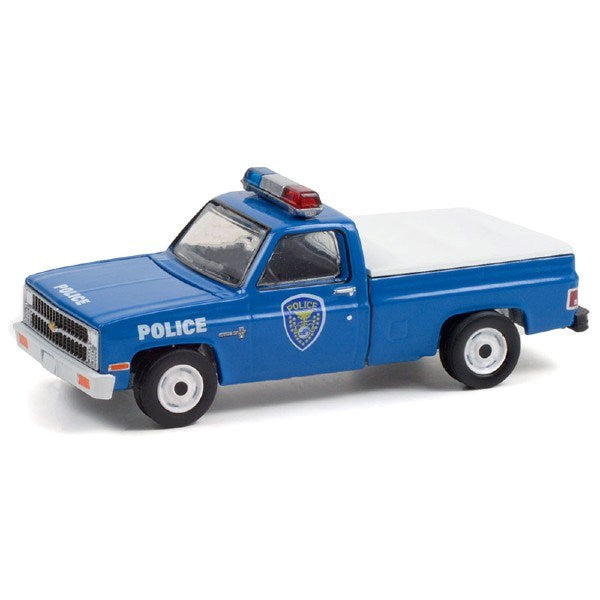 GreenLight 30278 1/64 1981 Chevrolet C-10 Custom - Conrail (Consolidated Rail Corp.) Police (8868022878445)