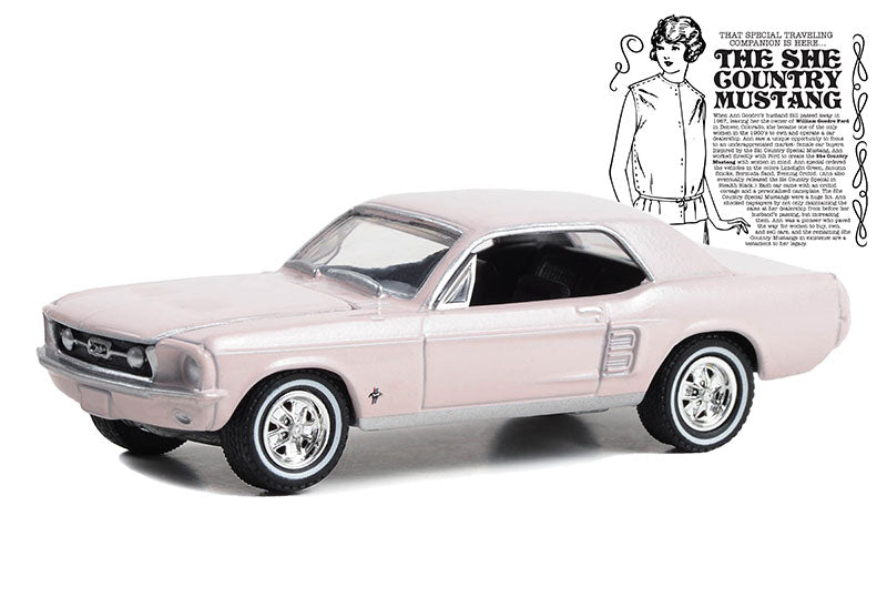GreenLight GL-30427 1/64 1967 Ford Mustang - Hobby City NZ (8888925061357)