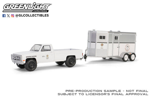 GreenLight GL-32310-C 1987 Chevrolet C20-LAPD Search and Rescue Trailer - Hobby City NZ (9075129090285)