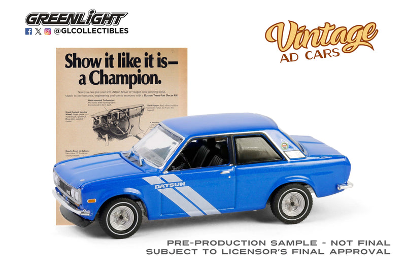 GreenLight GL-39150-C 1972 Datsun 510 (9153491894509)