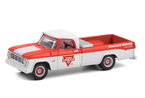 GreenLight 41120-C 1/64 1965 Dodge D-100 - Conoco Roadside Service (8219031568621)