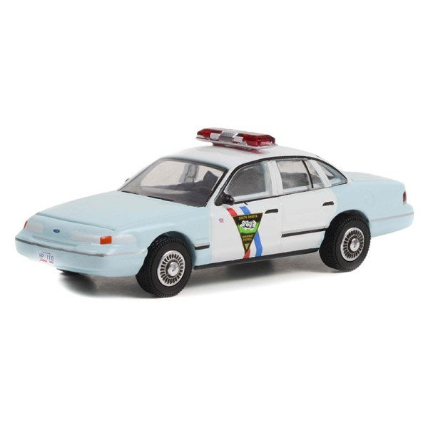GreenLight 43000-B 1/64 1992 Ford Crown Victoria Police Interceptor - South Dakota Highway Patrol (8144090562797)