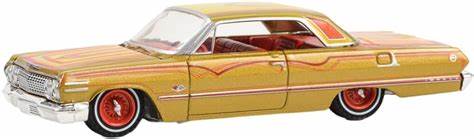 GreenLight GL-63050-C 1/64 1963 Chevrolet Impala - Hobby City NZ (8888925552877)