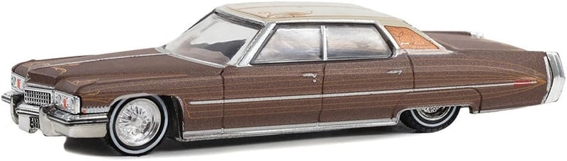 GreenLight GL-63050-E 1/64 1973 Cadillac Sedan deVille - Hobby City NZ (8888925683949)