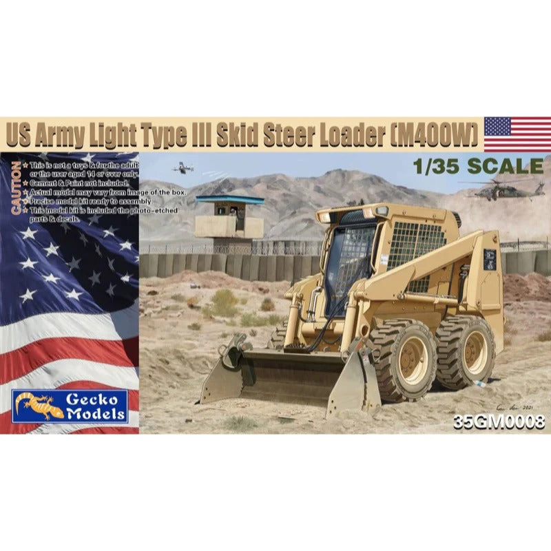 Gecko Models 35GM008 1/35 US Army Light Type III Skid Steer Loader (M400W) - Hobby City NZ (8966321340653)