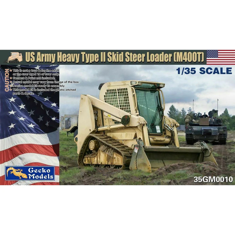 Gecko Models 35GM0010 1/35 US Army Light Type II Skid Steer Loader (M400T) - Hobby City NZ (8966321504493)