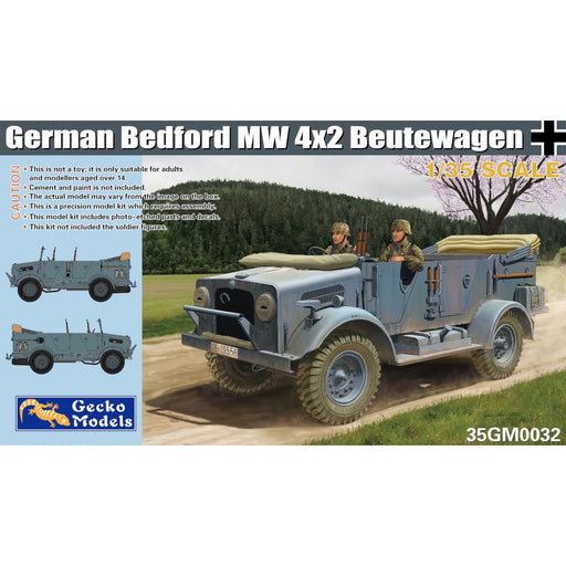 Gecko Models 35GM0032 1/35 German Bedford MW 4x2 Beutewagen - Hobby City NZ (8966321963245)