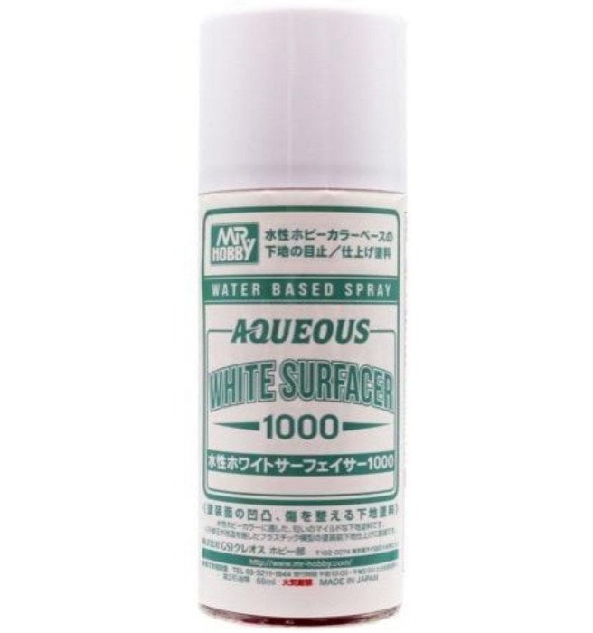 Gunze B612 Aqueous White Surfacer 1000 Spray (7460882776301)