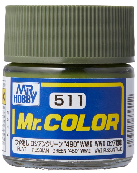Gunze C511 Mr Color Russian Green 4BO - Hobby City NZ