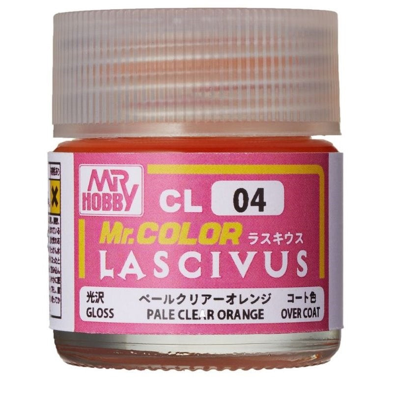 Gunze CL04 Mr Color Lascivus Pale Clear Orange 10ml