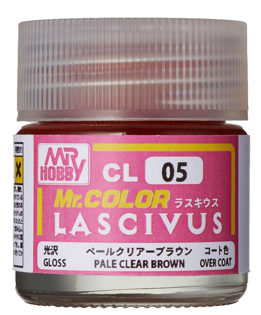 Gunze CL05 Mr Color Lascivus Pale Clear Brown 10ml (7654617219309)