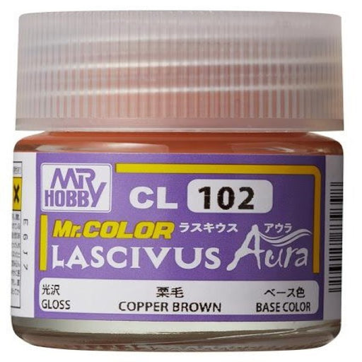 Gunze CL102 Mr Color Lascivus Aura: Gloss Copper Brown (7546265698541)