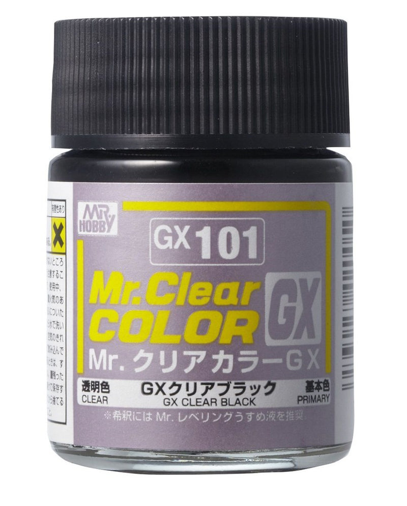 Gunze GX101 Mr. Clear Color GX Clear Black