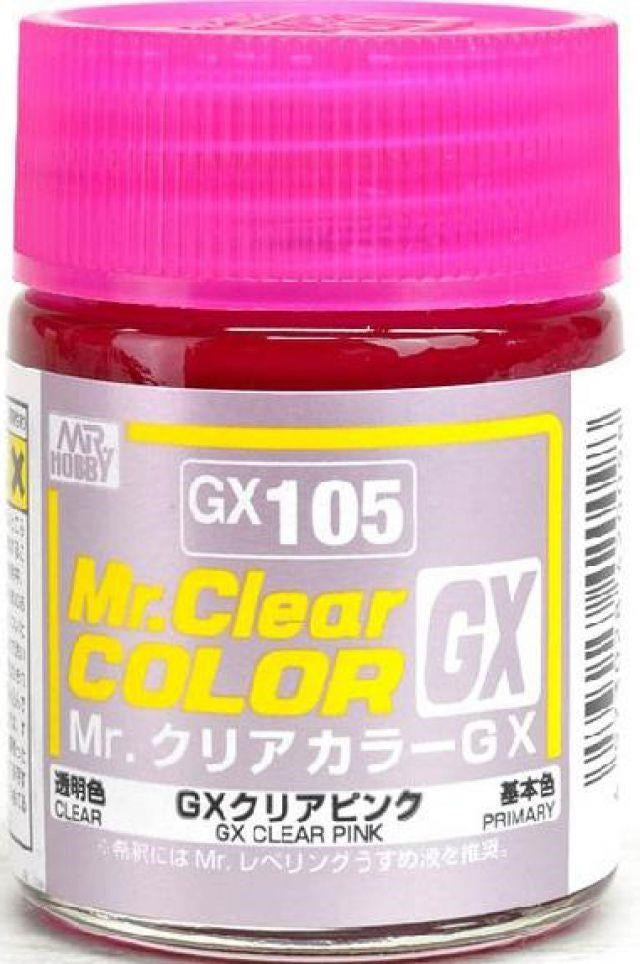 Gunze GX105 Mr. Clear Color GX Clear Pink