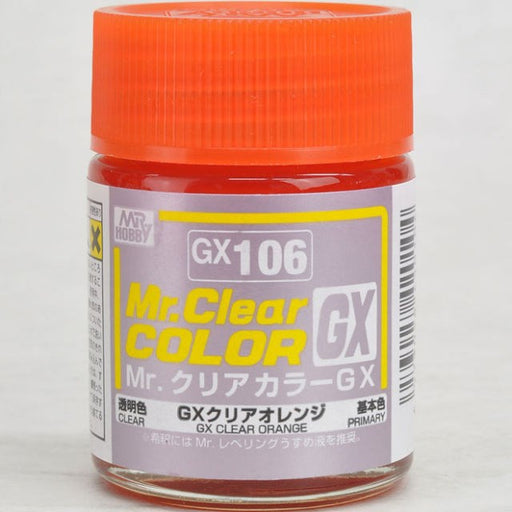 Gunze GX106 Mr. Clear Color GX Clear Orange (7637253816557)