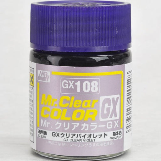 Gunze GX108 Mr. Clear Color GX Clear Violet (7650651635949)