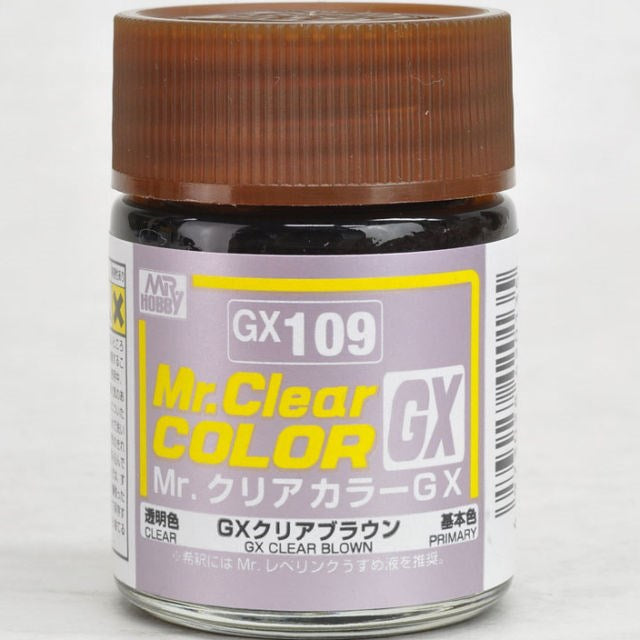 Gunze GX109 Mr. Clear Color GX Clear Brown
