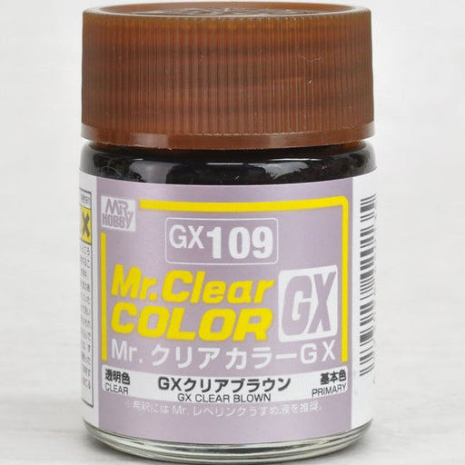 Gunze GX109 Mr. Clear Color GX Clear Brown (7650651734253)