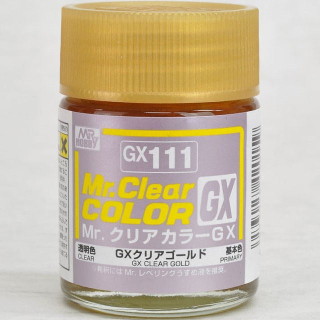 Gunze GX111 Mr. Clear Color GX Clear Gold