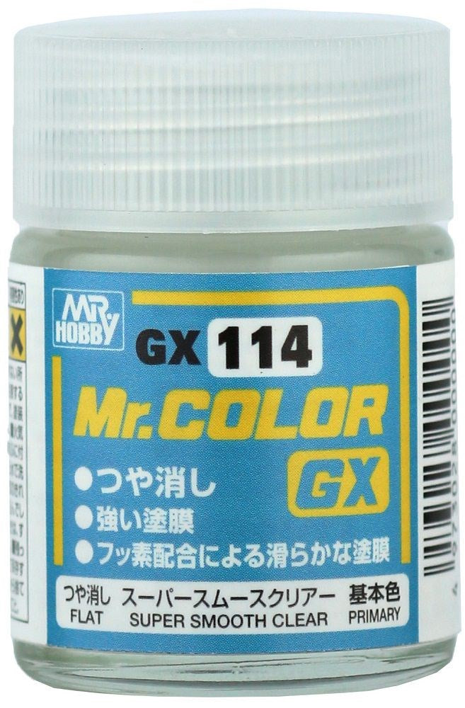 Gunze GX114 Mr Color Super Smooth Clear Flat