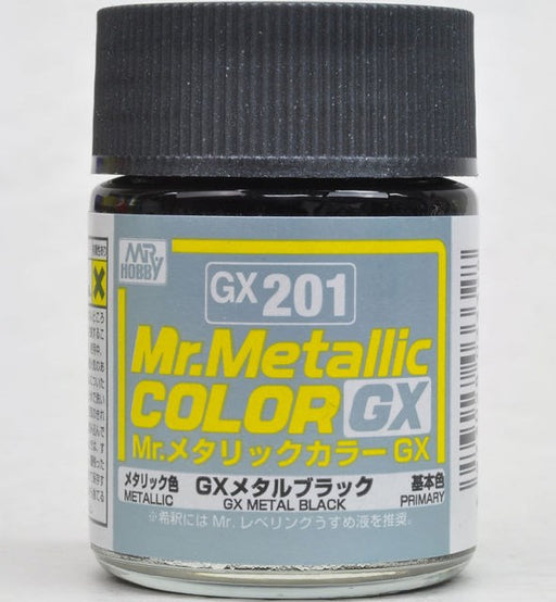 Gunze GX201 Mr Mettallic Color GX Black (7637917335789)