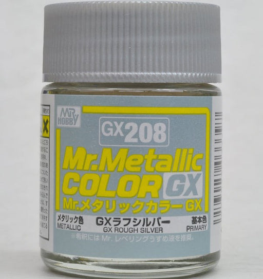 Gunze GX208 Mr Mettallic Color GX Rough Silver (7637917729005)