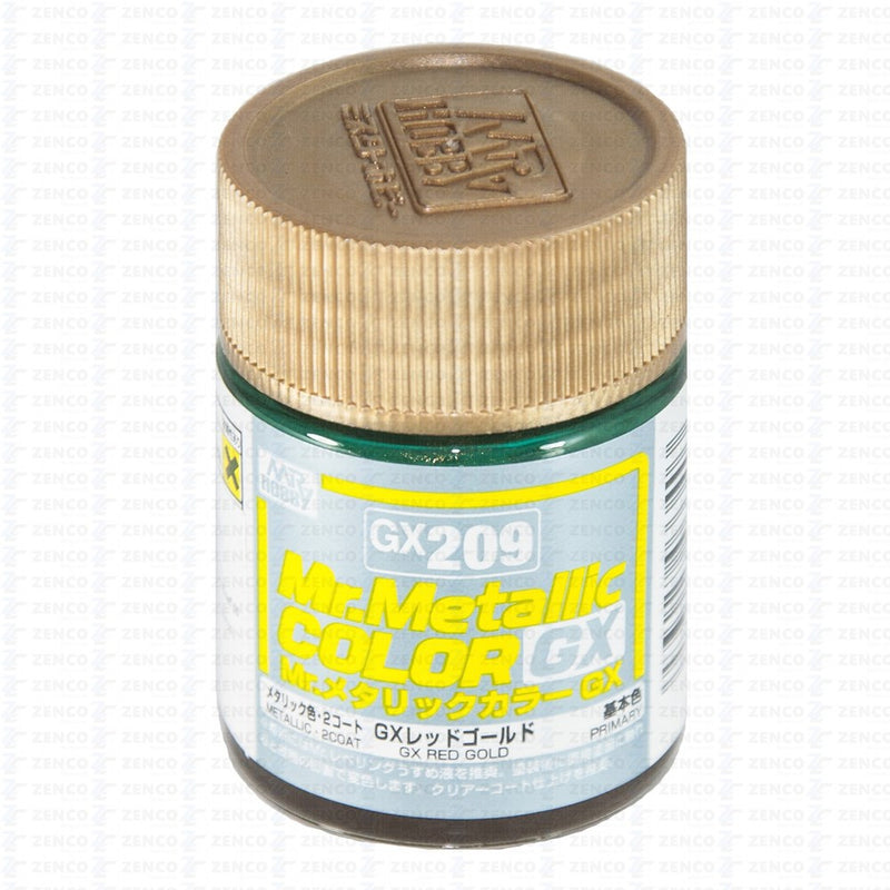 Gunze GX209 Mr Mettallic Color GX Red Gold