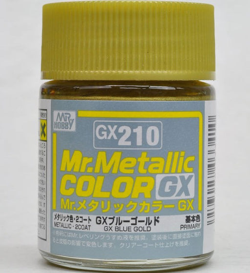 Gunze GX210 Mr Mettallic Color GX Blue Gold (7637917827309)