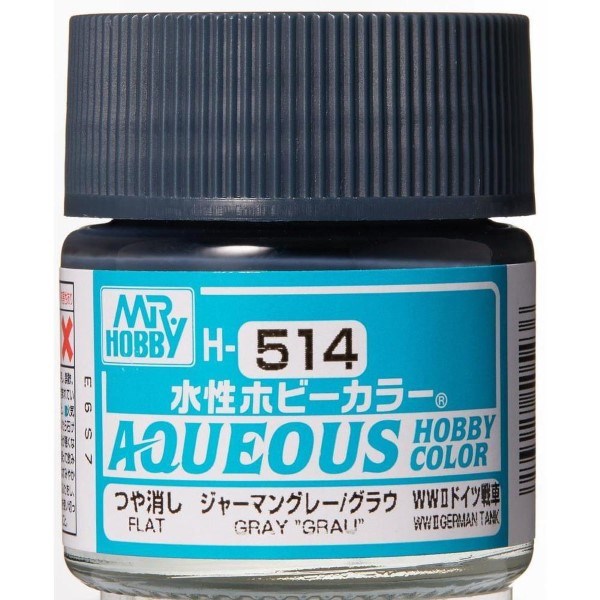 Gunze H514 Aqueous Flat Grau WW2