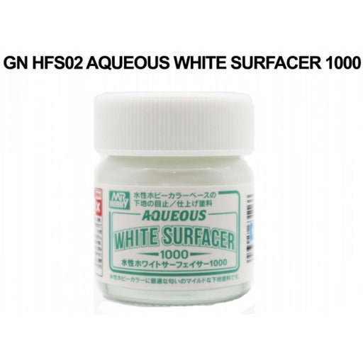 Gunze HFS02 Aqueous White Surfacer 1000 - Hobby City NZ