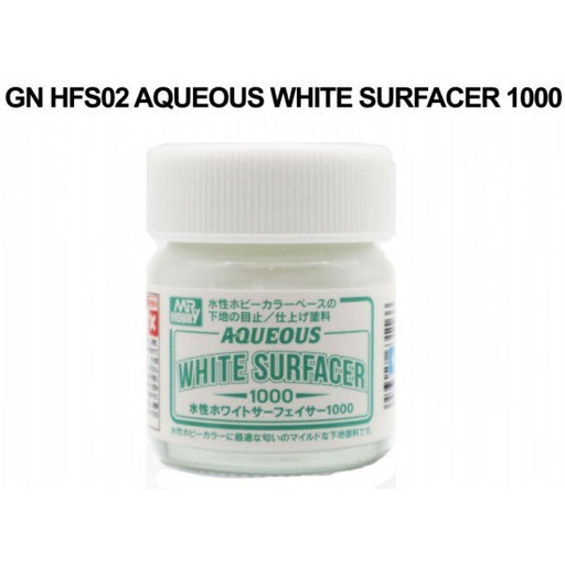 Gunze HFS02 Aqueous White Surfacer 1000 (7460883366125)