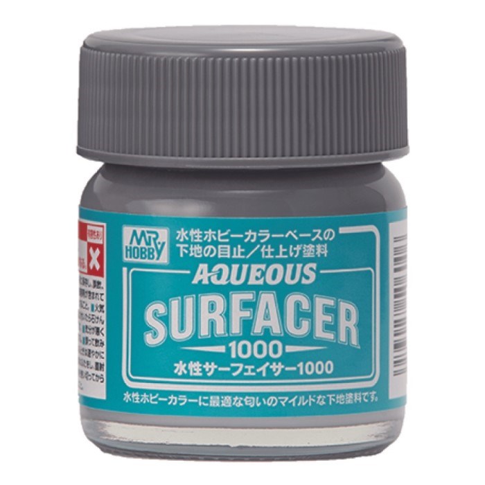 Gunze HSF01 Mr Hobby Aqueous Surfacer 1000 Gray 40ml