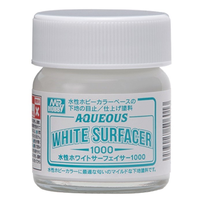 Gunze HSF02 Mr Hobby Aqueous Surfacer 1000 White 40ml